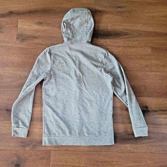 Nike Therma Fit Hoodie Mens S Full Zip Gray Swoosh Training Polyester CU6231-063 - Picture 13 of 16